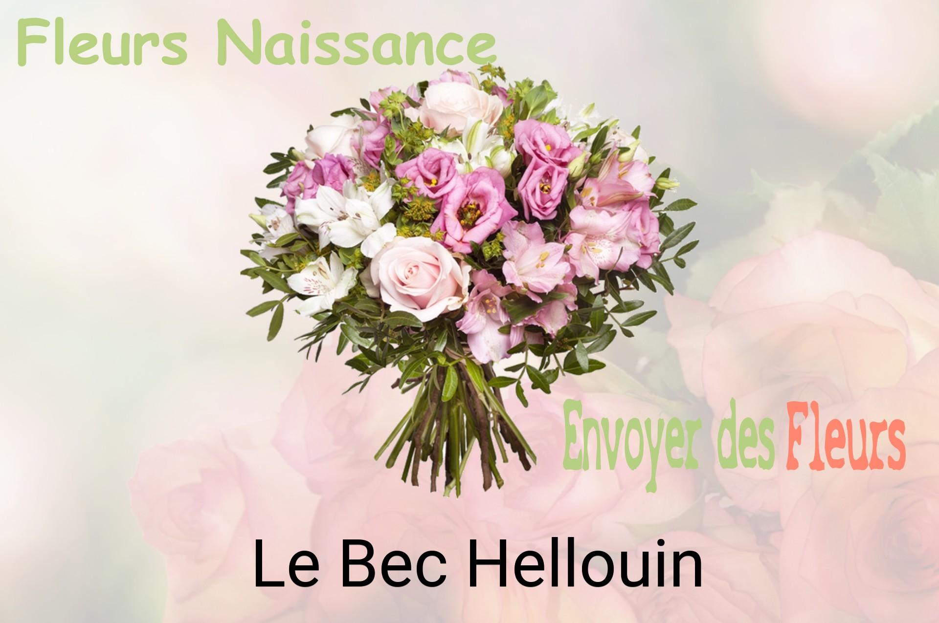 Bouquet de fleurs de naissance livré à Le Bec-Hellouin