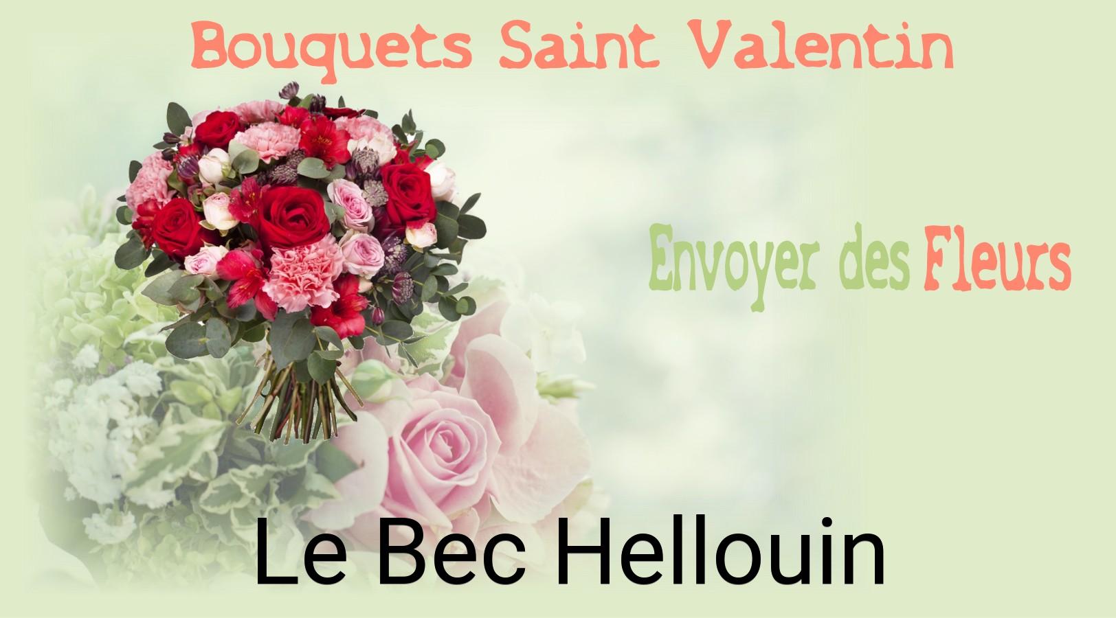 Roses de Saint-Valentin livrées à Le Bec-Hellouin